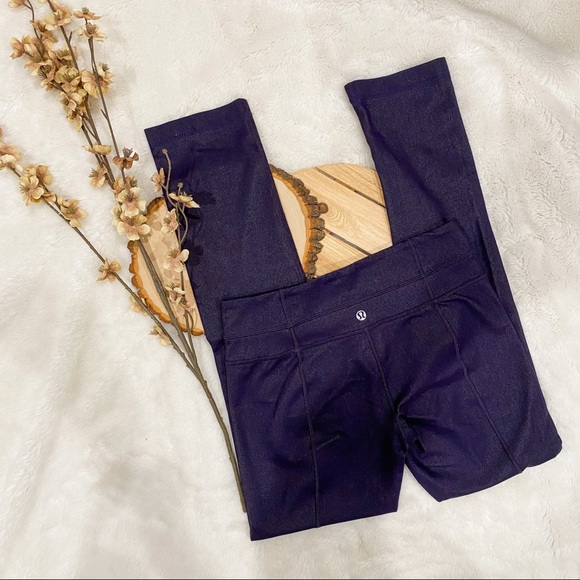Lululemon | Dark Blue Full Length Leggings - Picture 1 of 5